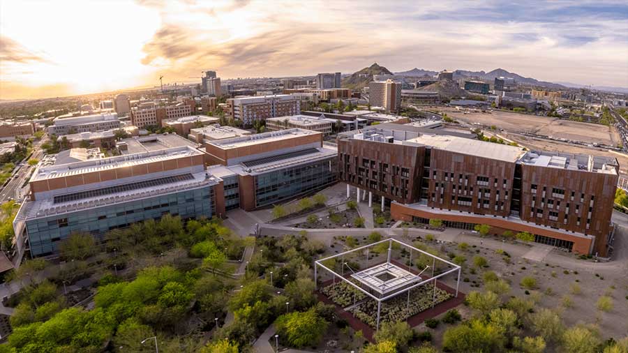 Arizona State University Birds Eye View