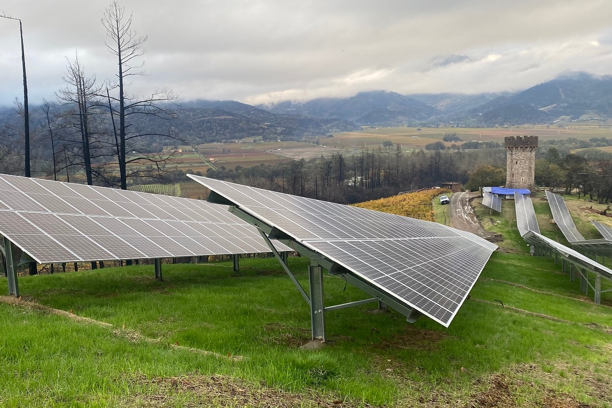 Castello Winery Solar Panels