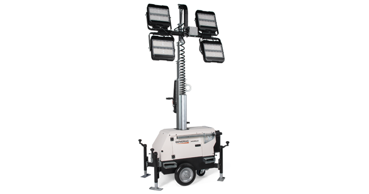 Single generac mobile light tower.